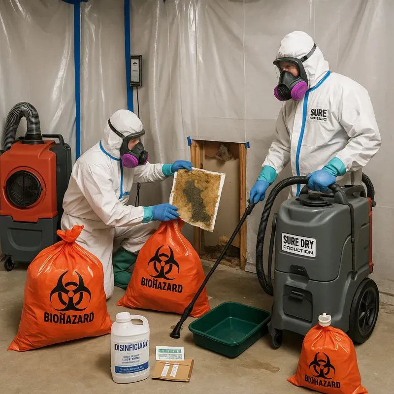 Contaminated Water Handling Protocols process in South Park, WY